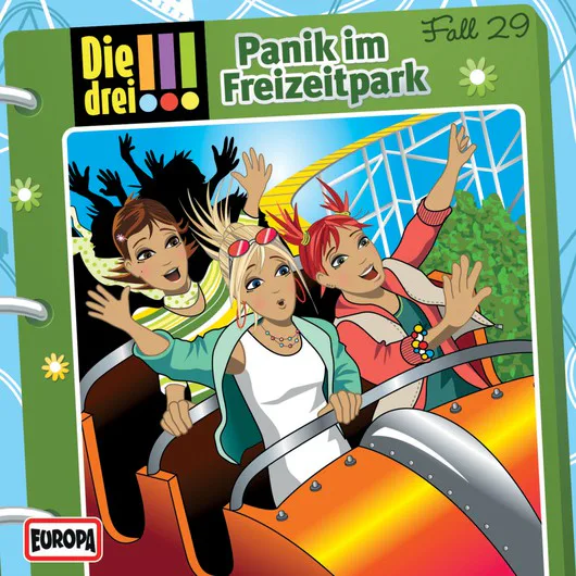 Livre Audio Die drei !!! - Panik im Freizeitpark — My KoleK
