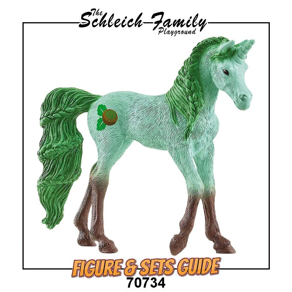 Figurines & statues (2022) - 70734 Mint Chocolate Unicorn (S03) — My KoleK