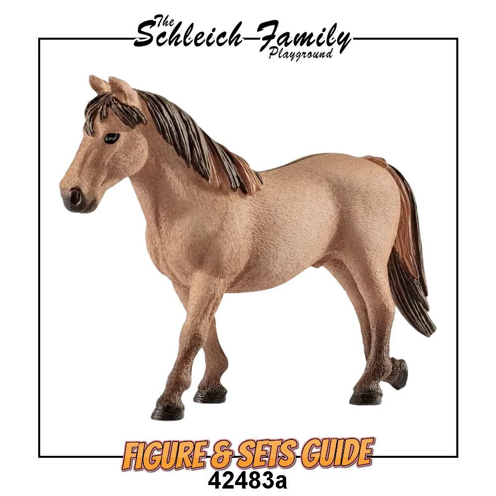 Figurines & statues (2019) - 42483a Dulmen wild pony (Set Exclusive) — My KoleK