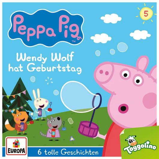 Livre Audio Peppa Pig - Wendy Wolf hat Geburtstag (und 5 weitere Geschichten) — My KoleK
