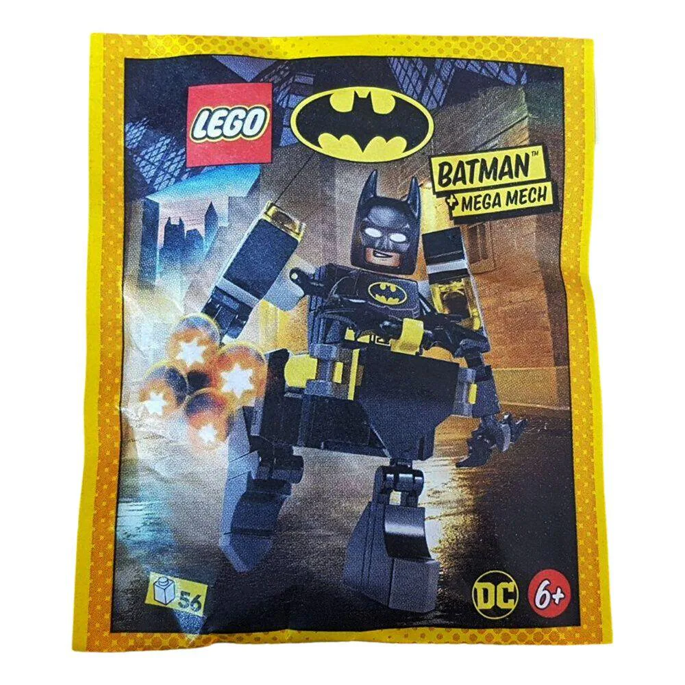 Sets de construction (2024) - KLEGO18_212401 Lego Batman, Batman and Mega Mech — My KoleK