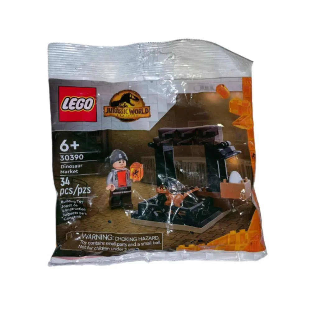 Sets de construction (2022) - KLEGO5_30390 Lego Jurassic World, Dinosaur Market — My KoleK