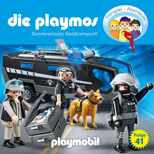 Livre Audio Die Playmos - Sondereinsatz Geldtransport! — My KoleK