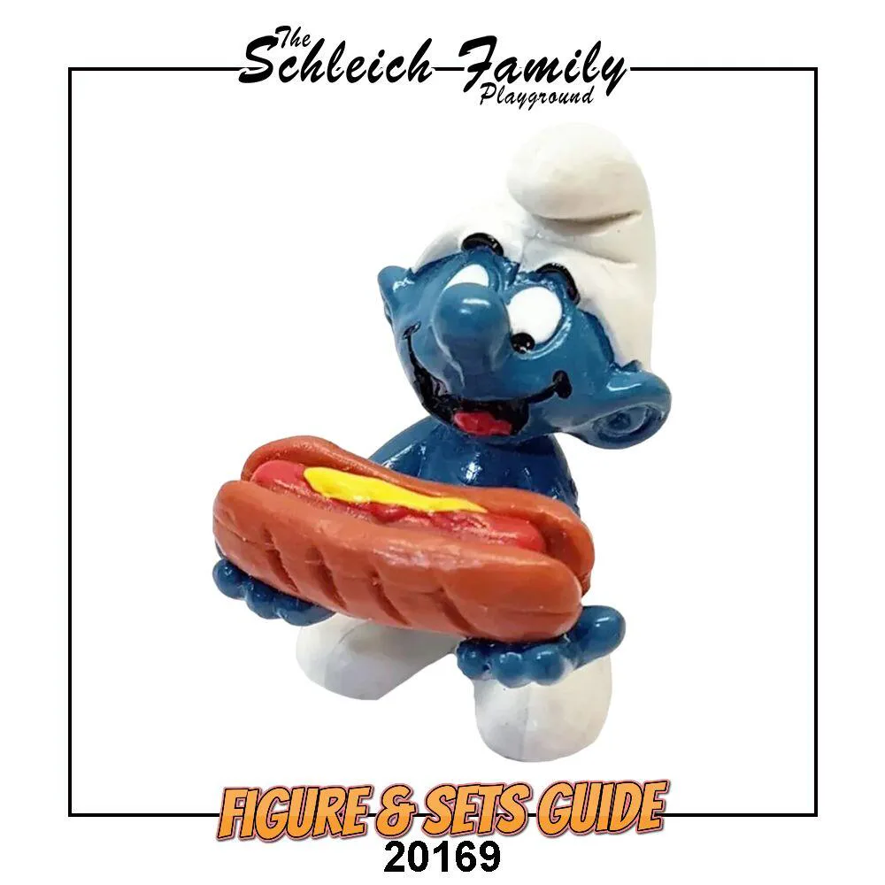Figurines & statues (1984) - 20169 Hot Dog Smurf — My KoleK
