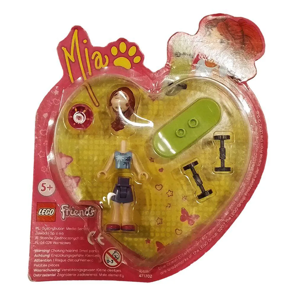 Sets de construction (2017) - KLEGO12_471702 Lego Friends, Mia with Skateboard blister pack — My KoleK