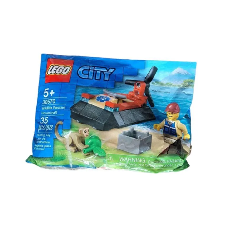 Sets de construction (2021) - KLEGO5_30570 Lego City, Wildlife Rescue Hovercraft — My KoleK