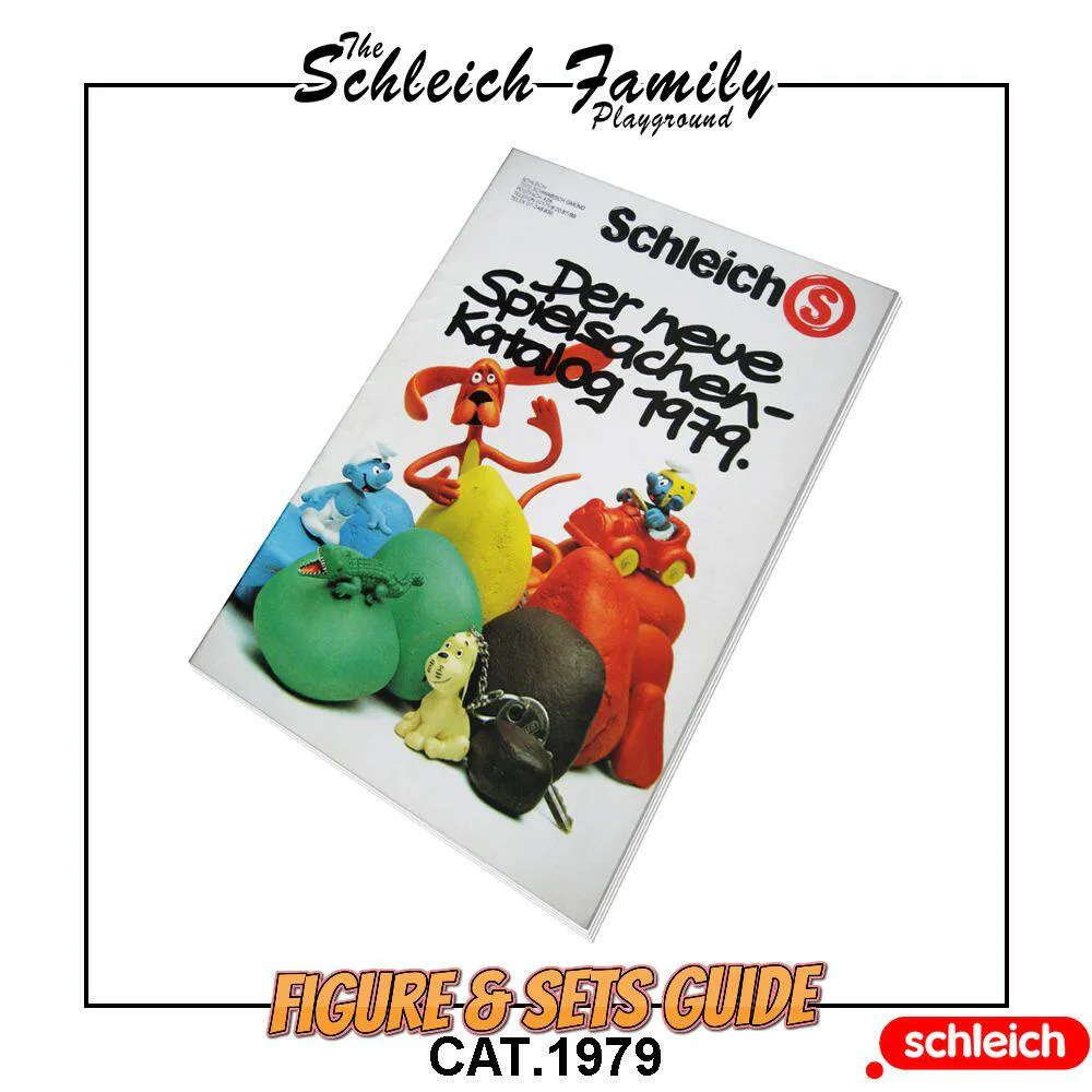Figurines & statues (1979) - CAT.1979 Schleich Catalog 1979 — My KoleK