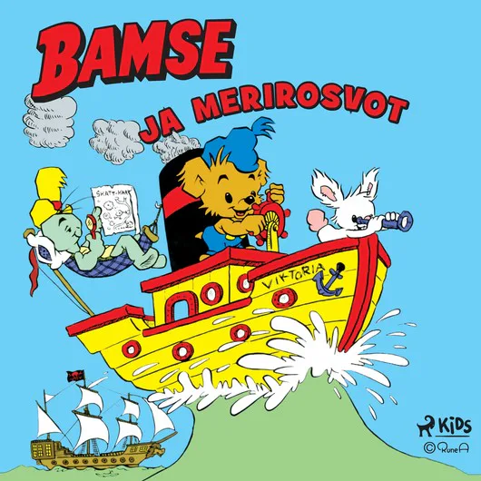 Livre Audio Bamse - Bamse ja merirosvot — My KoleK