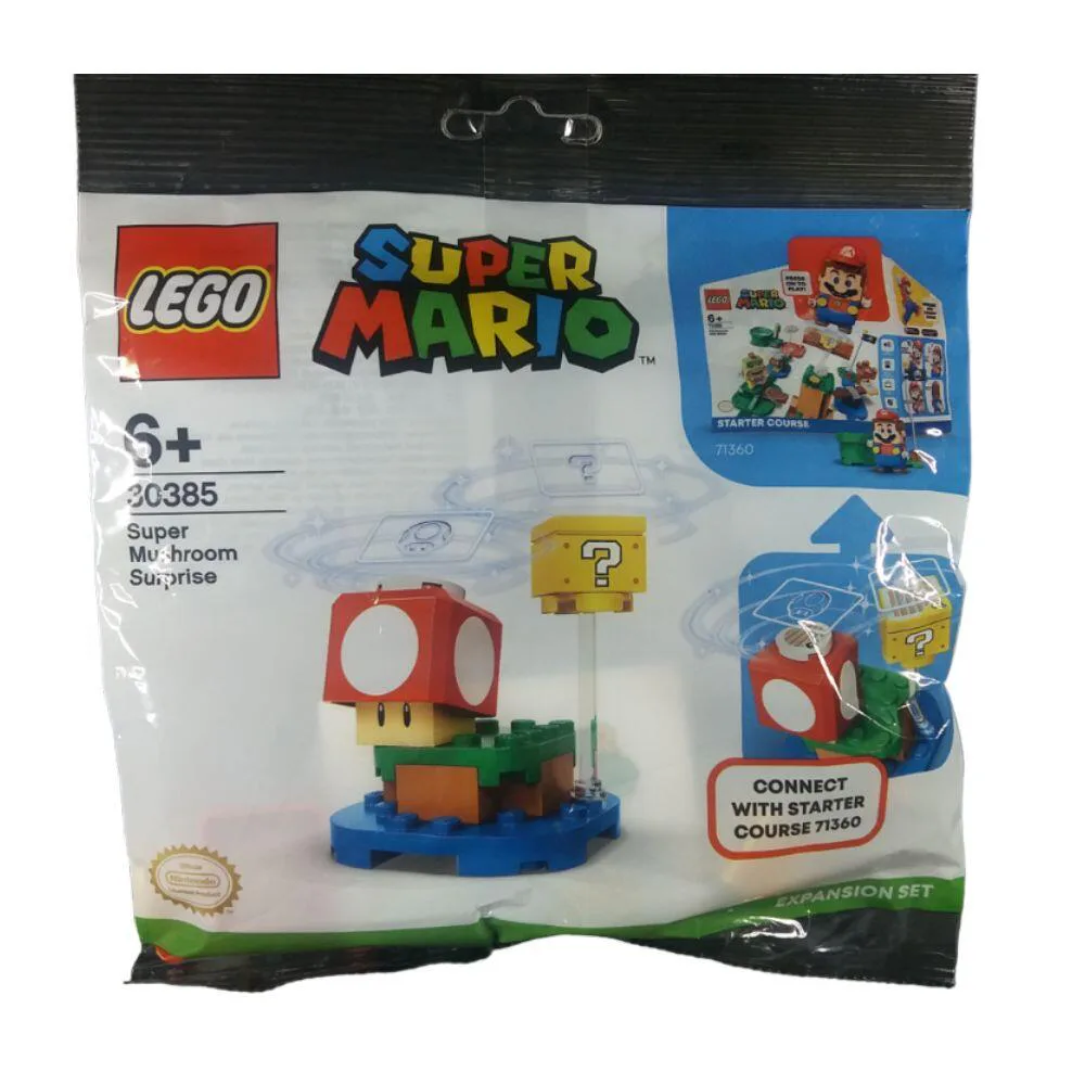 Sets de construction (2020) - KLEGO4_30385 Lego Super Mario, Super Mushroom Surprise — My KoleK
